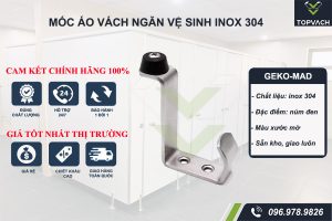 Móc áo vách ngăn vệ sinh geko-md